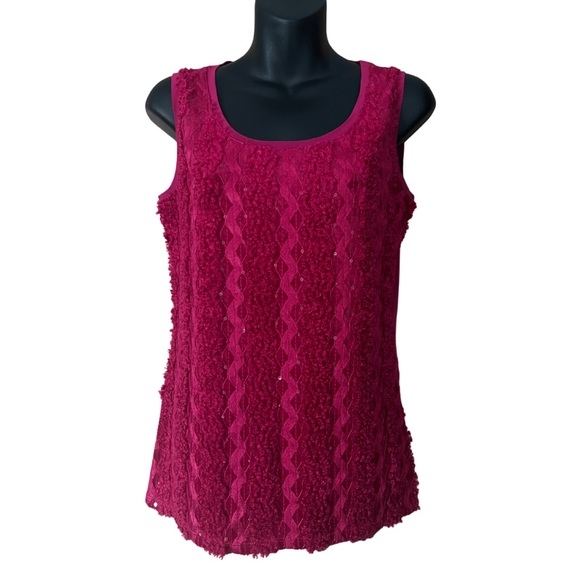 ALFANI - SIZE SMALL- RED CAMISOLE - Picture 2 of 10